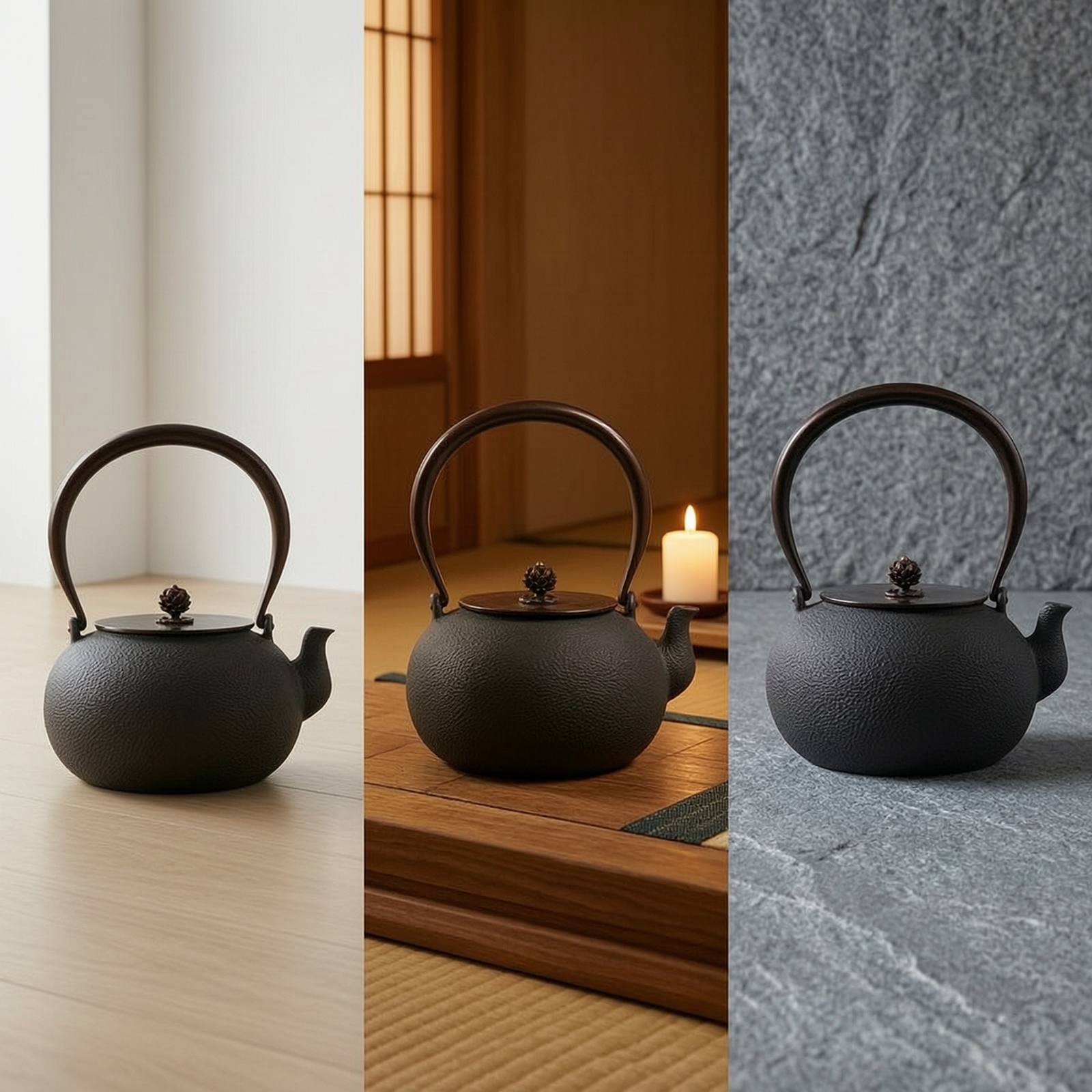Loose Leaf Tea Infuser - Cast Iron Teapot Traditional Teapot with