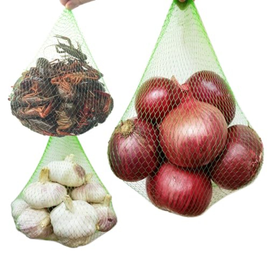 Reusable Produce Bag - 100 PCS Onion Potato Garlic Storage