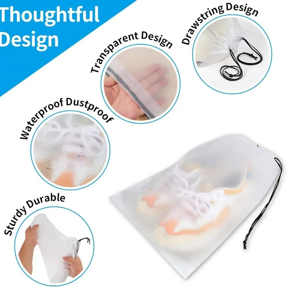 5/10PCS Shoe Storage Drawstrin - Reusable Produce Bag 评论和价格