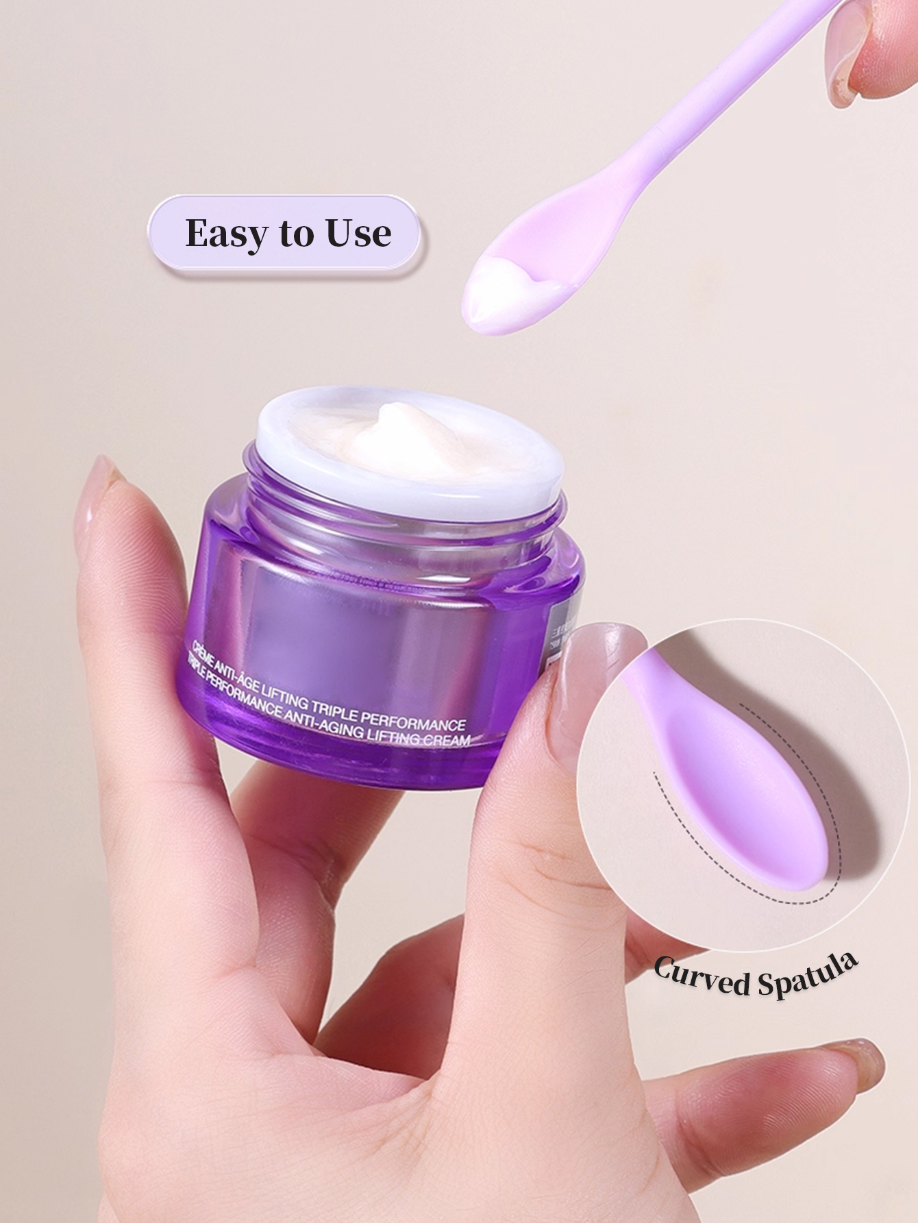3Pcs Makeup Spatula Set Double - Zero Waste Kit Travel 评论和价格