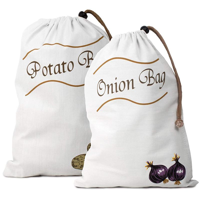 Potato Onion Storage Bag Keep  - Reusable Produce Bag 评论和价格