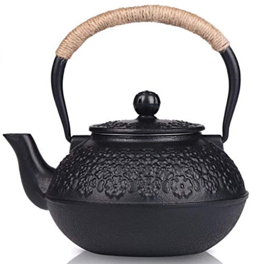 Cast Iron Teapot 40oz/ Japanes - Loose Leaf Tea Infuser 评论和价格