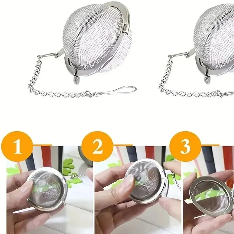 1 Pc Stainless Steel Tea Ball, - Loose Leaf Tea Infuser 评论和价格