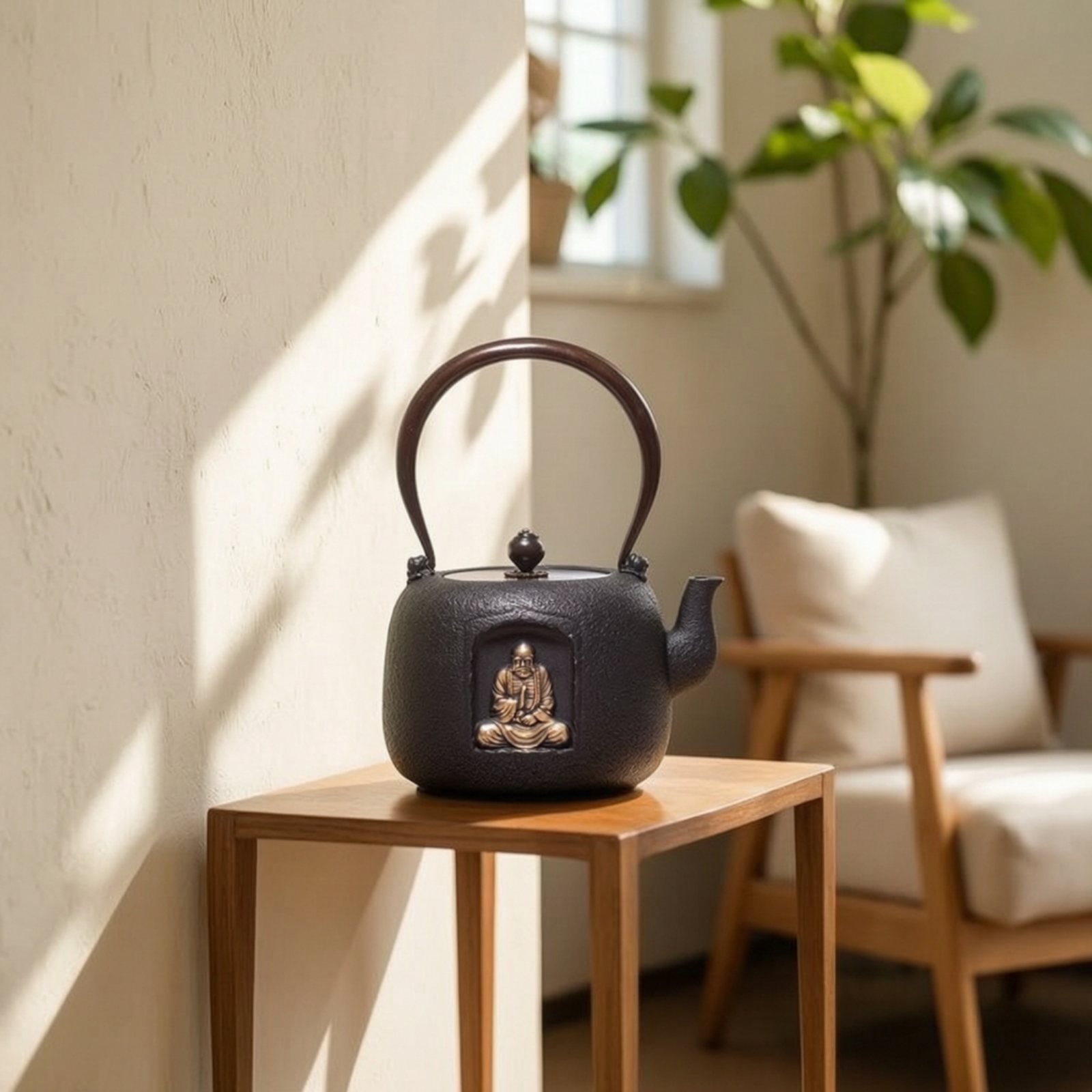Cast Iron Teapot Heat-Retainin - Loose Leaf Tea Infuser 评论和价格
