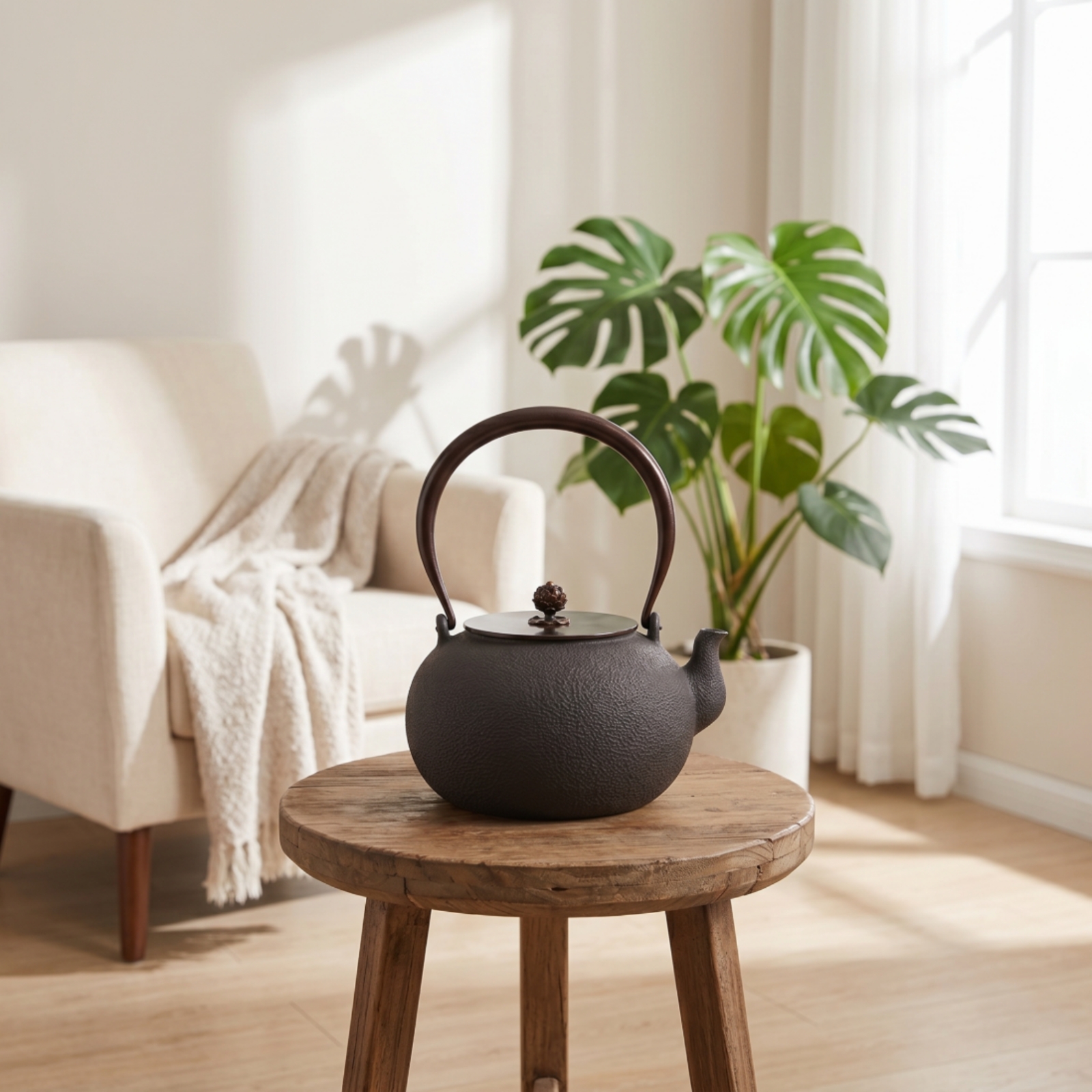 Cast Iron Teapot Heat-Retainin - Loose Leaf Tea Infuser 评论和价格