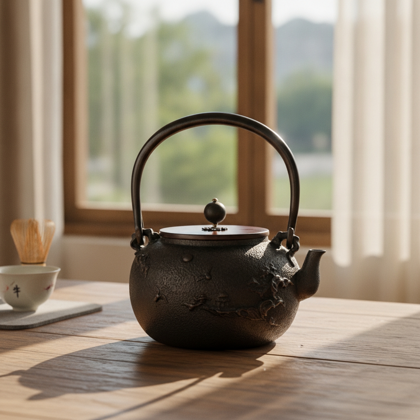 Cast Iron Teapot Heat-Retainin - Loose Leaf Tea Infuser 评论和价格