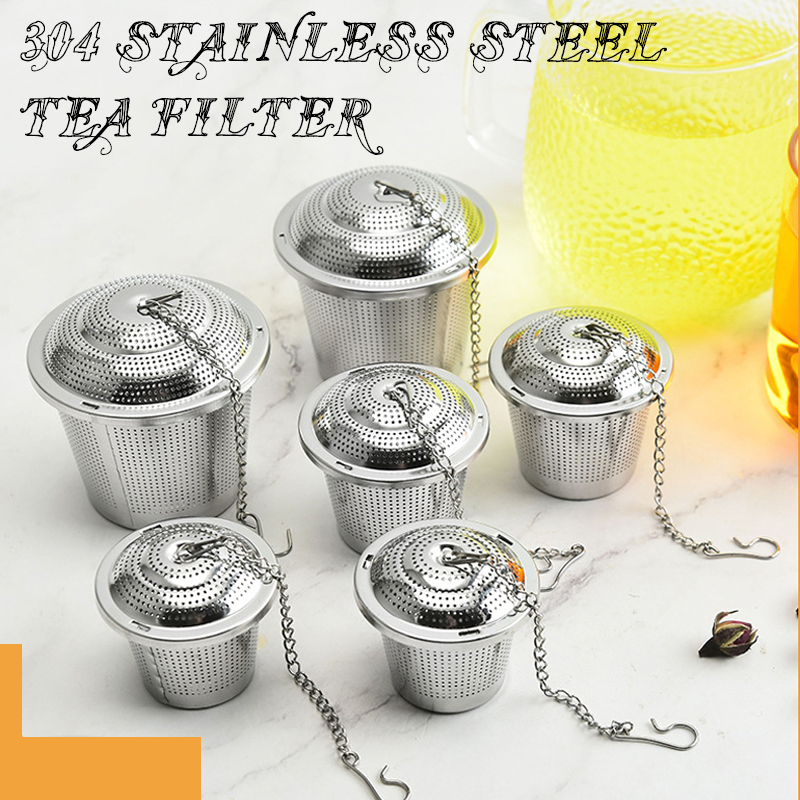 304Stainless Steel Tea Filter  - Loose Leaf Tea Infuser 评论和价格