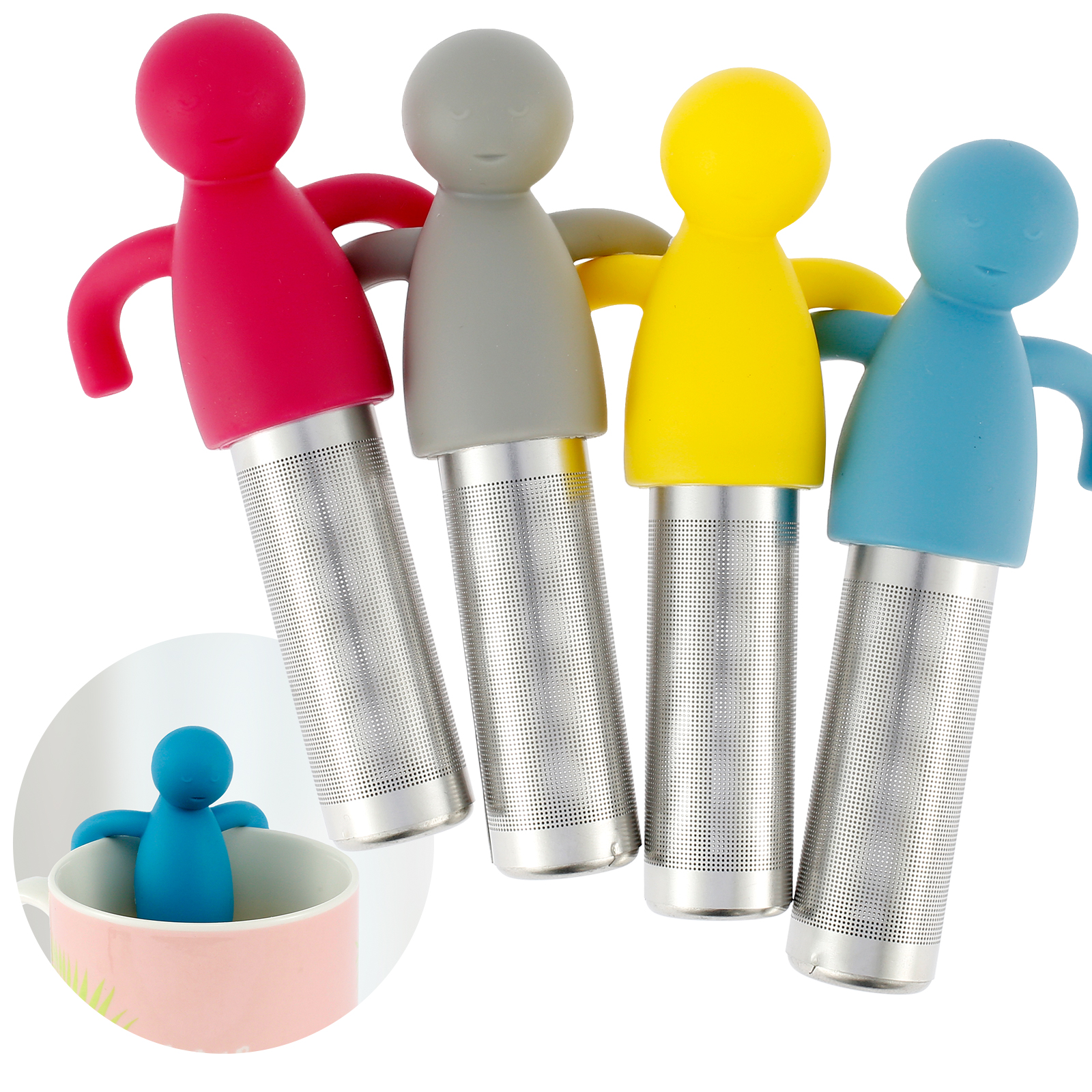 4Pcs Tea Infuser for Loose Tea - Loose Leaf Tea Infuser 评论和价格