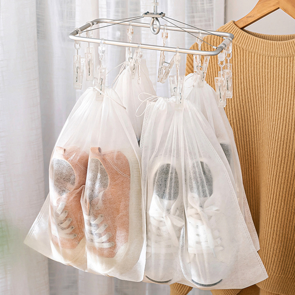 10Pcs/Set Shoe Dust Covers Non - Reusable Produce Bag 评论和价格