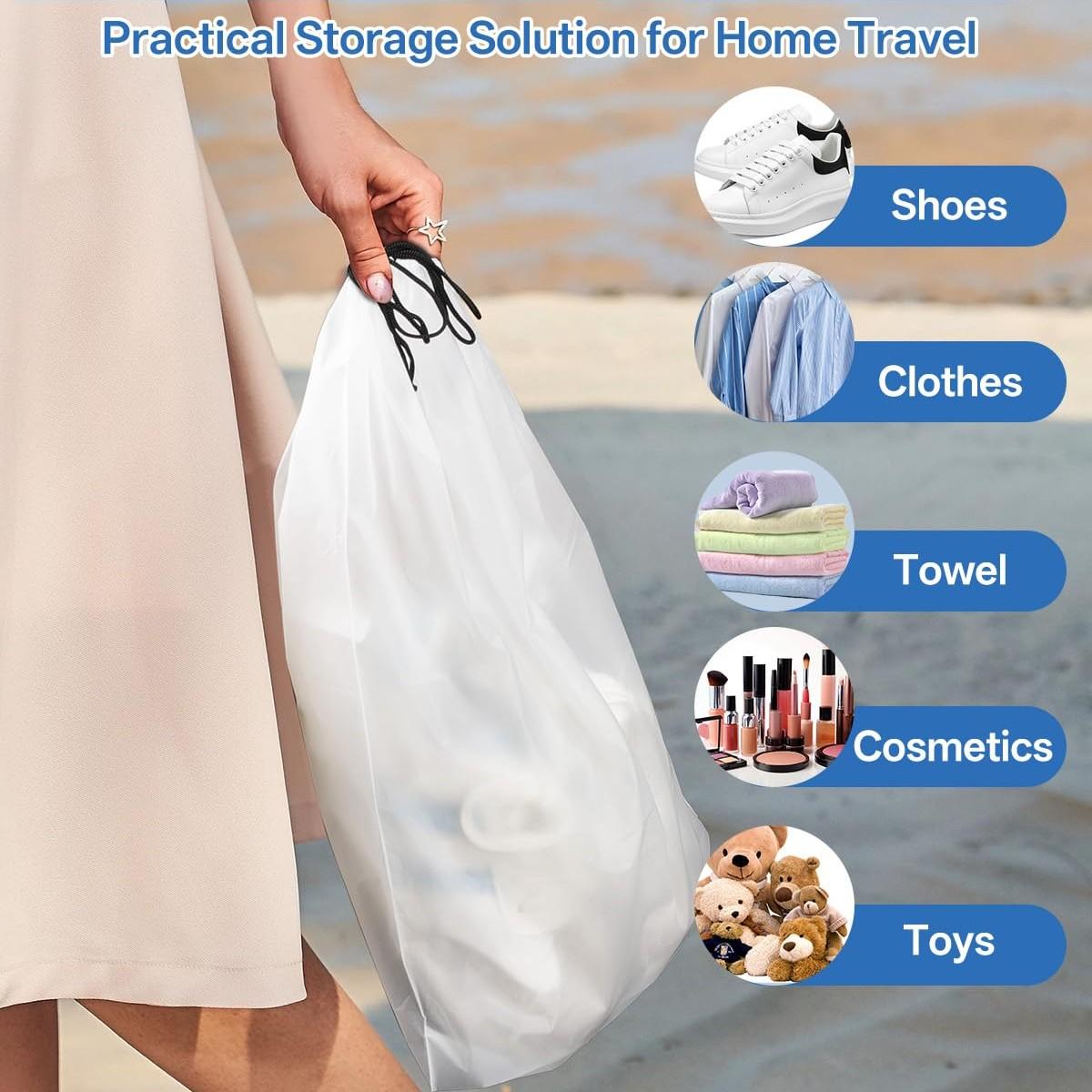 10 Pack Shoe Bags for Travel – - Reusable Produce Bag 评论和价格