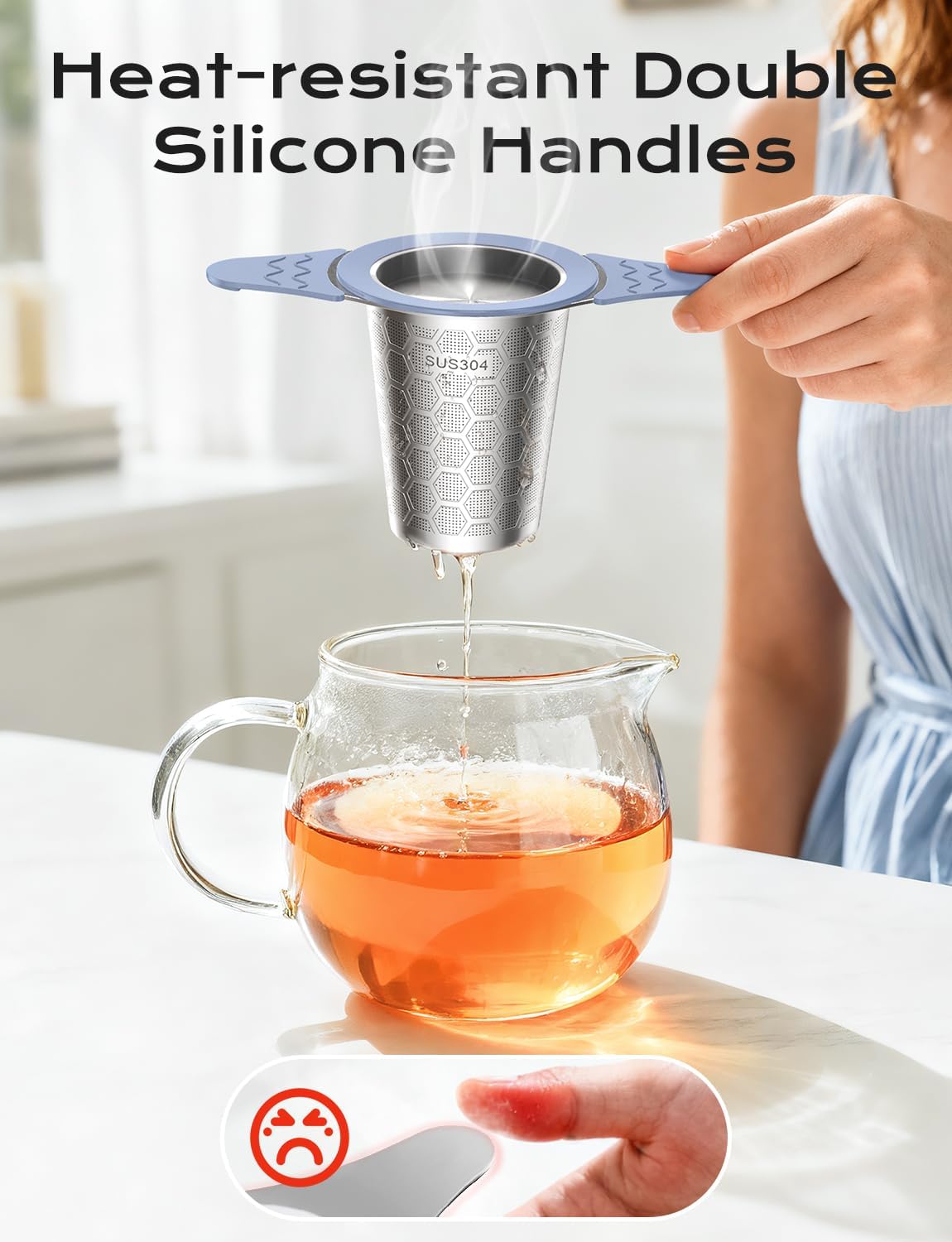Tea Infuser for Loose Leaf Tea - Loose Leaf Tea Infuser 评论和价格