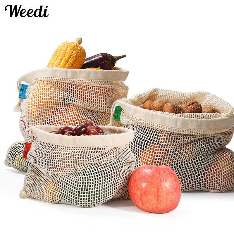 Organic Cotton Reusable Produc - Reusable Produce Bag 评论和价格