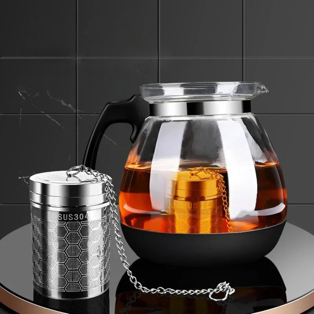 1PCS Stainless Steel Tea Infus - Loose Leaf Tea Infuser 评论和价格