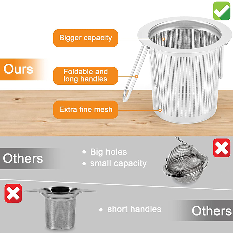 LMETJMA Tea Infuser Stainless  - Loose Leaf Tea Infuser 评论和价格